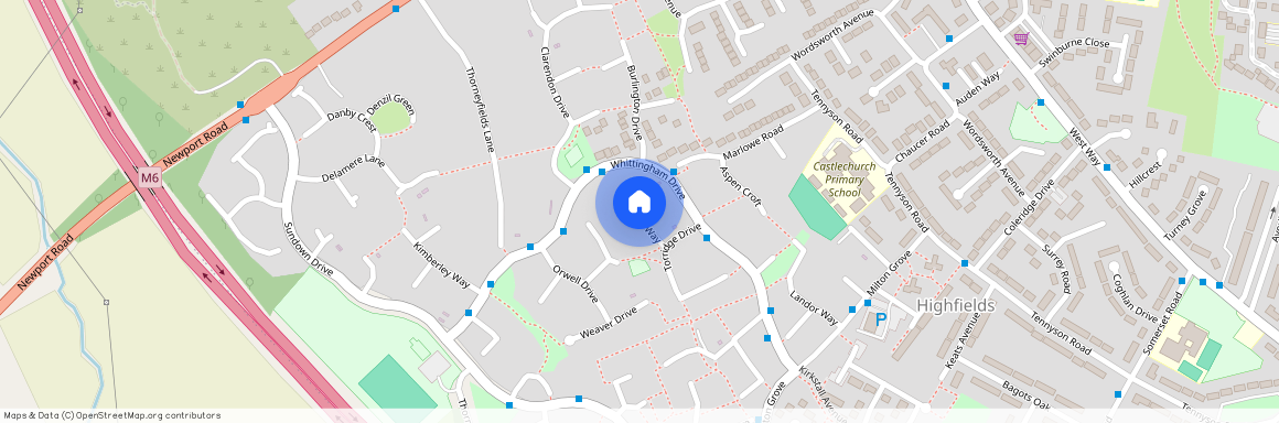 Thames Way, Stafford, Staffordshire, ST17