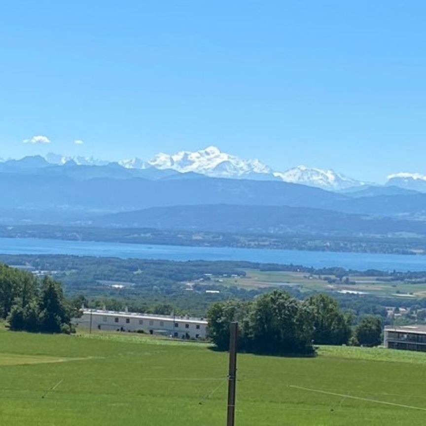 Belle villa jumelle de 5.5 pièces avec vue imprenable sur le lac Léman et le Mont-Blanc - Foto 1