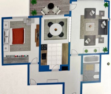 2 Zimmer, 58 m² - Foto 5