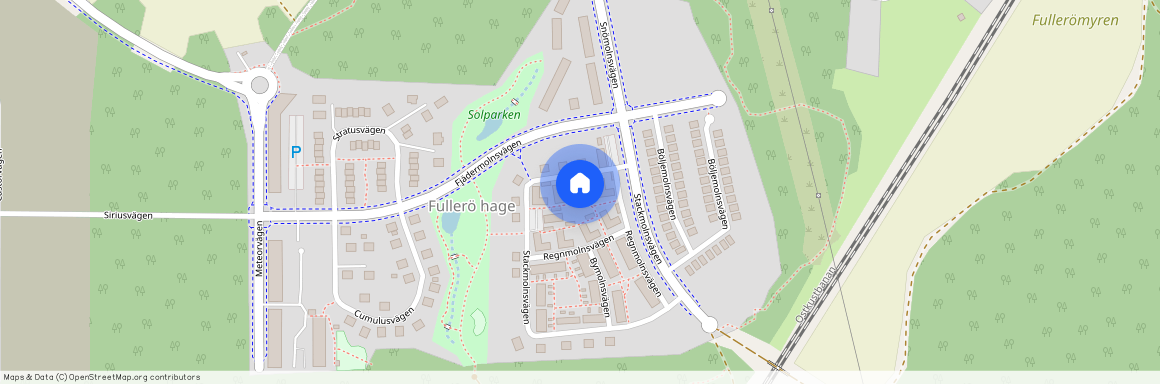 Stackmolnsvägen, Storvreta