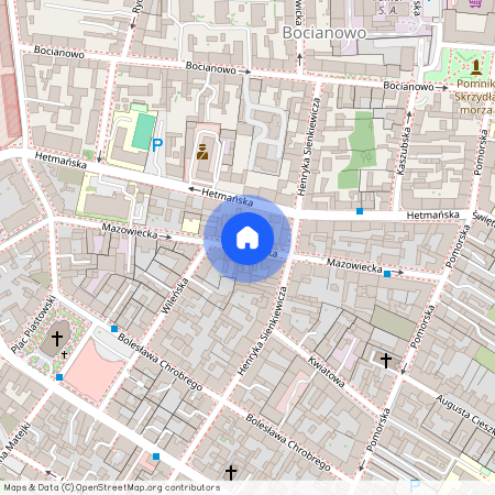 ul. Mazowiecka, Bocianowo, Bydgoszcz, kujawsko-pomorskie