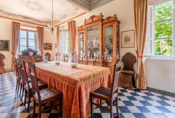 Villa ottocentesca con piscina nelle colline lucchesi