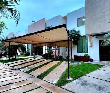 Renta Townhouse amueblado 2 Recamaras Cholul - Foto 4