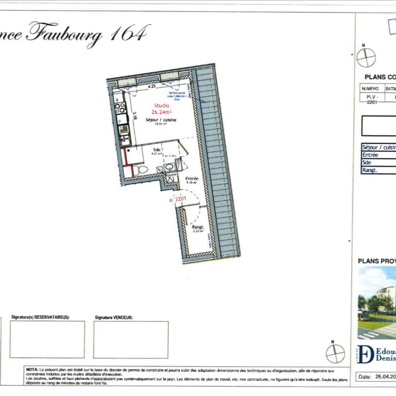 Appartement 1 pièce - Photo 2