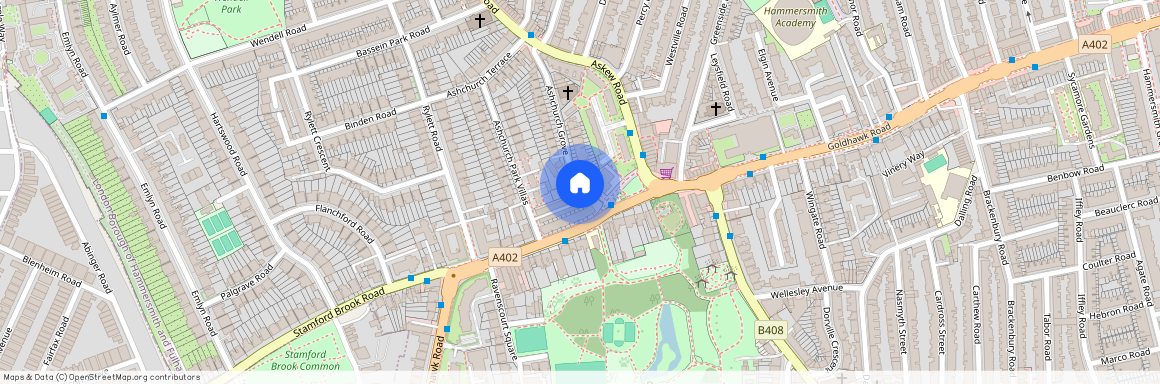 Ashchurch Grove, London W12