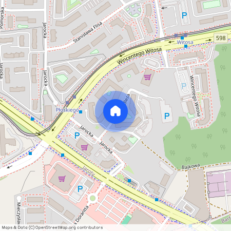 ul. Juliana Dadleza, Jaroty, Olsztyn, warmińsko-mazurskie