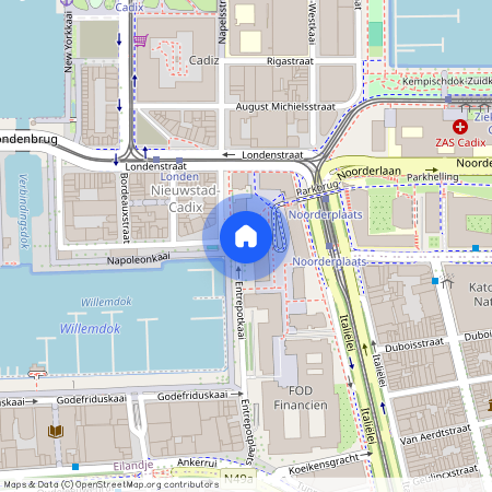 Entrepotkaai, 1, 602, 2000, Antwerpen