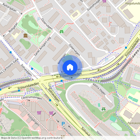 Kruthusbacken, Solna