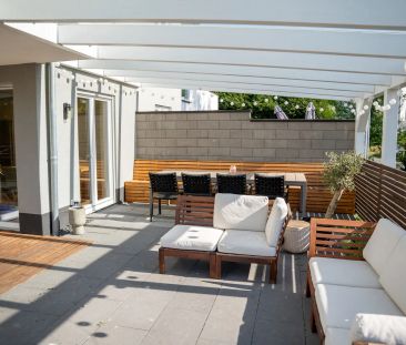 Moderne Erdgeschosswohnung mit Sauna & Garten - Foto 1