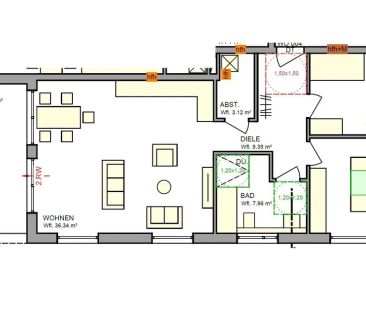 Moderne 3-Zimmer-Wohnung in Lindlar mit Balkon - Photo 4