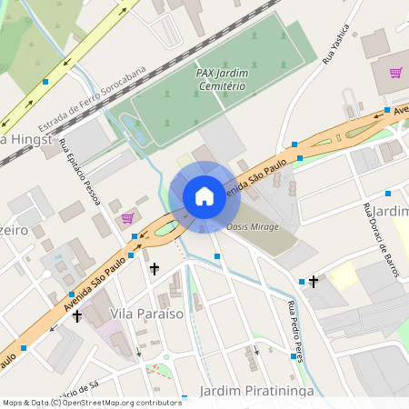 Avenida São Paulo, 2250, Além Ponte, Sorocaba, São Paulo, 18013000