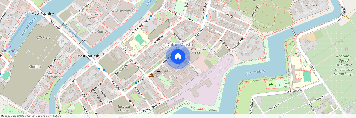 Angielska Grobla, Gdańsk, Śródmieście, Dolne Miasto