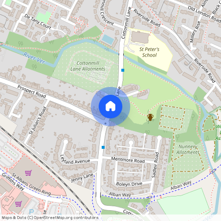 Cottonmill Lane, St. Albans, Hertfordshire, AL1