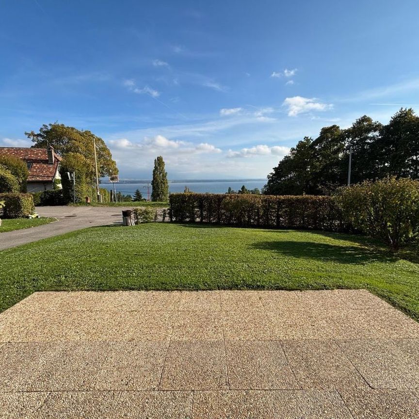 Beautiful 3.5 room apartment – 2 bedrooms / garden with lake view / private studio - Foto 1