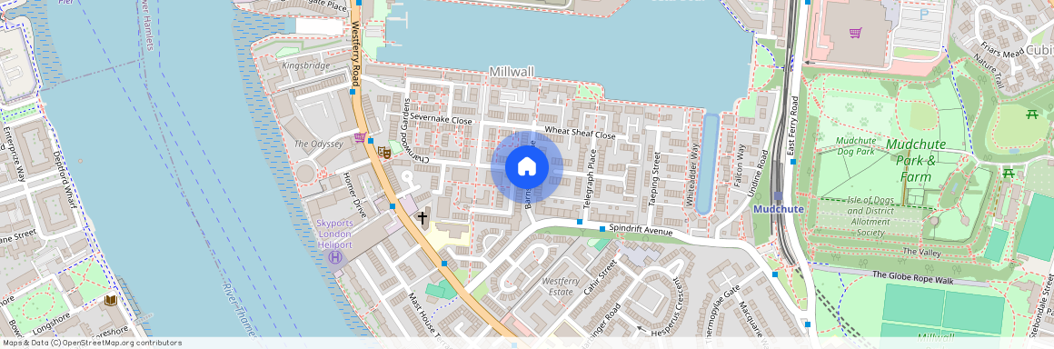 Barnsdale Ave, Canary Wharf