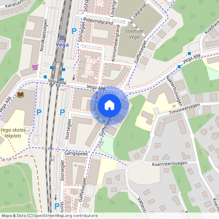 Gaffelseglet 34, Vega