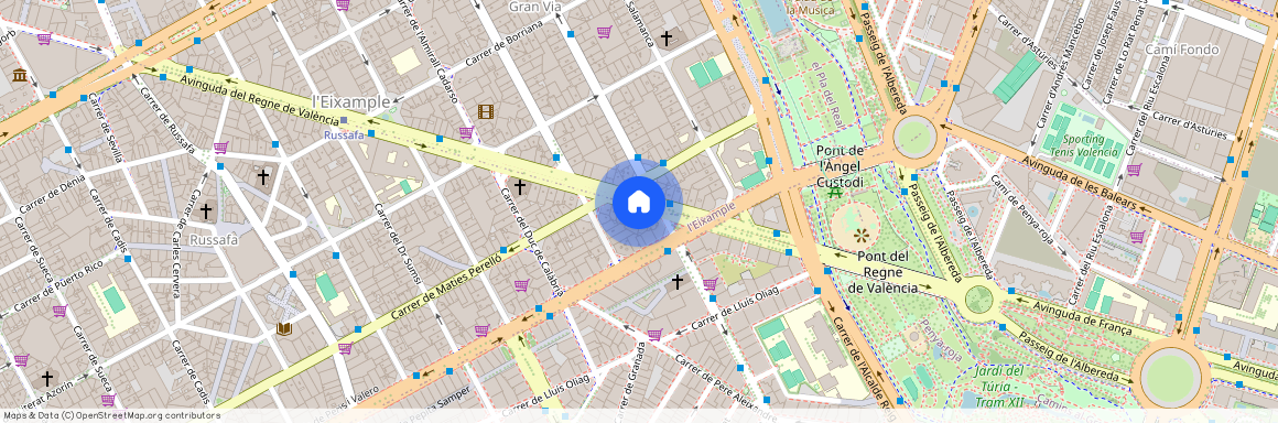 Avenida Reino de Valencia 80, 5-9, 46005 Valencia, Russafa, Eixample