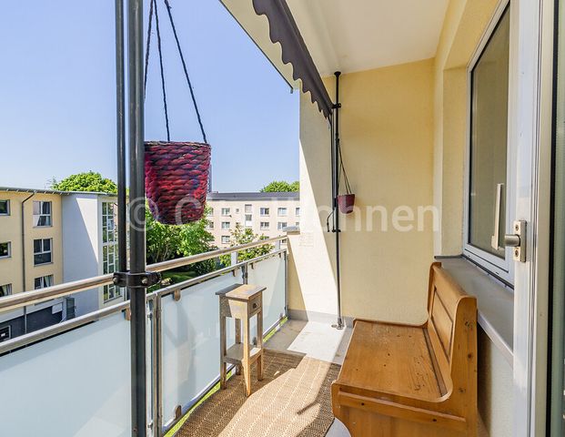 Möblierte 3-Zimmer Wohnung mit Südbalkon in Hamburg-Rothenburgsort - Foto 1