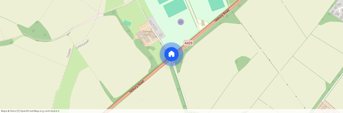 Tetbury Road, Cirencester, Gloucestershire, GL7