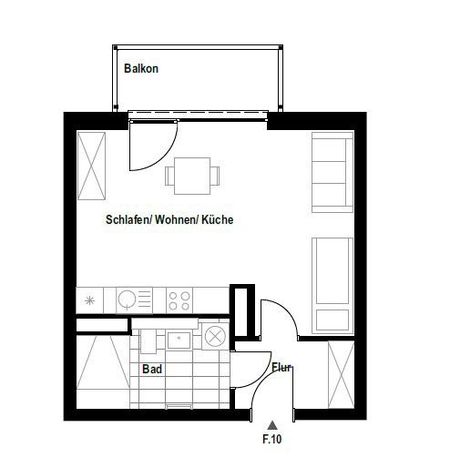 Attraktiv! Ansprechende 1-Zimmer-Single-Wohnung - Photo 3