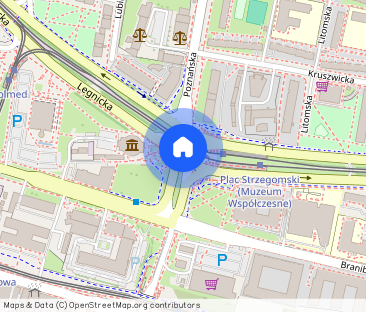 Duża kawalerka z balkonem w centrum, Strzegomska - Фото 1