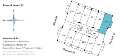 TIDY FURNISHED TWO BEDROOM ON LEVEL 22 + INCL ... - Photo 5