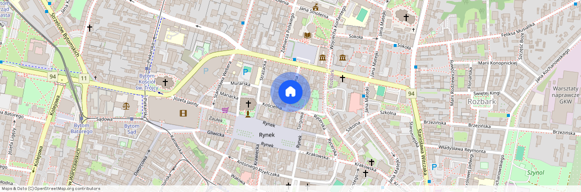 ul. Podgórna, Śródmieście, Bytom, śląskie