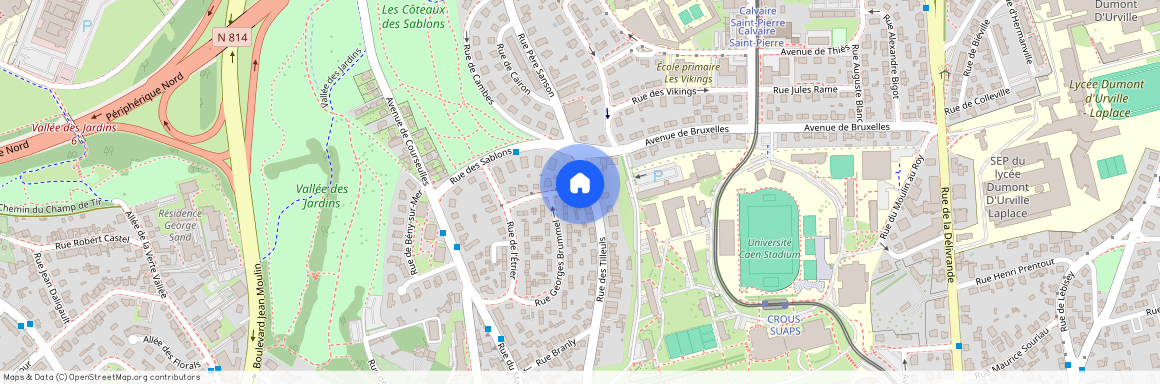 14000, La Ville De Caen