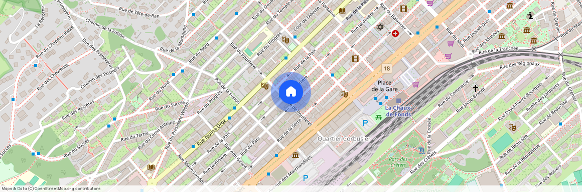 2300, La Chaux-de-Fonds, Rue Jardinière, 105