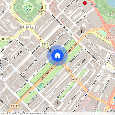 St Michaels Mews, Belgravia Place, Belgravia, London, SW1W