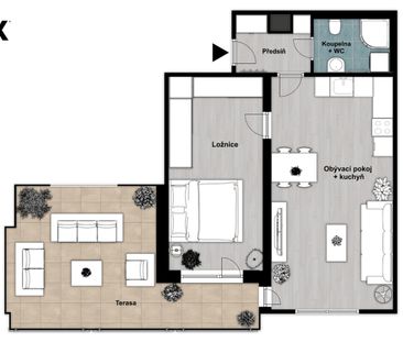 Pronájem bytu 2+kk v osobním vlastnictví 52 m², Kolín - Photo 5