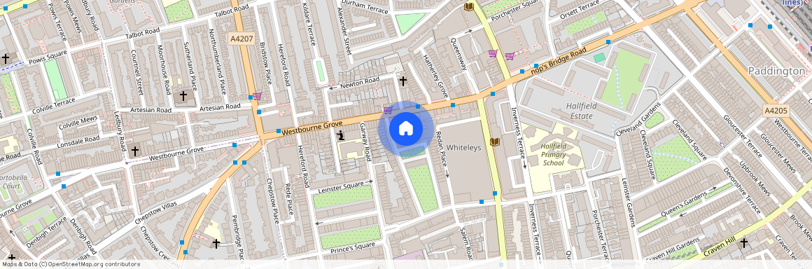 Kensington Gardens Square, Westbourne Park, W2