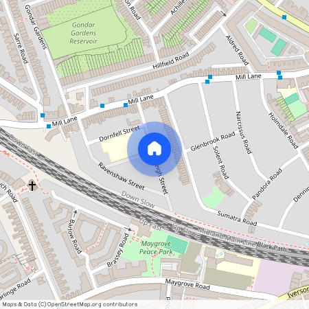 Broomsleigh Street, West Hampstead, London, NW6