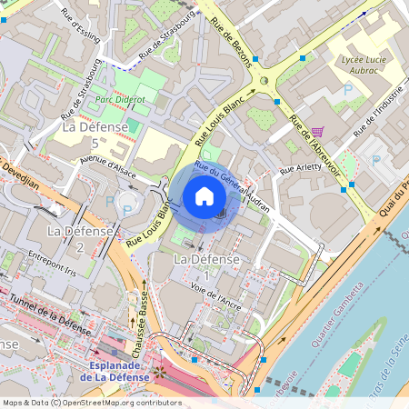 Place des Dominos, Francja, Courbevoie