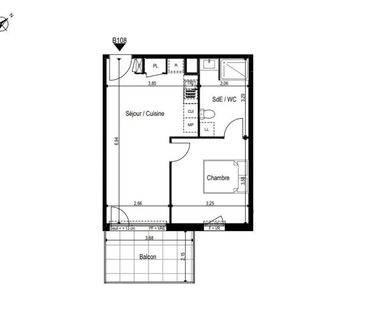 location Appartement T2 DE 40.02m² À MARSEILLAN - Photo 1