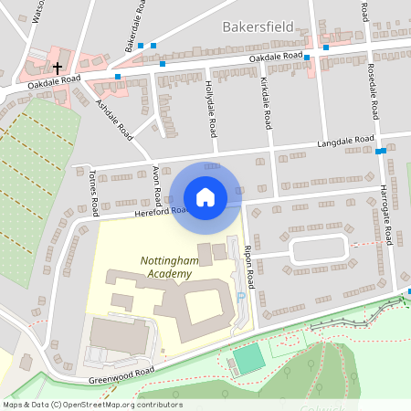 Hereford Road, Bakersfield, Nottingham