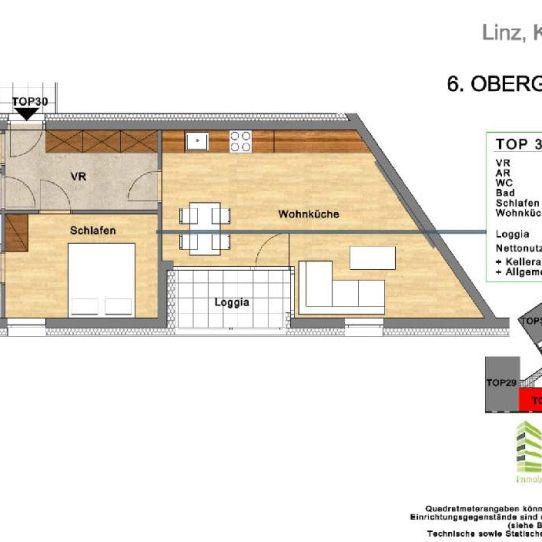 Singles/Pärchen aufgepasst! Gemütliche Wohnung mit Loggia in guter Lage - Photo 1