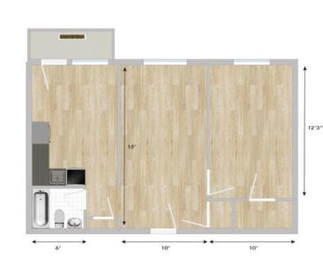 1 CH - 1 SDB - Montréal - $1,175 /mo - Photo 2