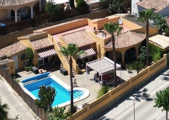 Beautiful independent chalet with 2 bedrooms and pool between Altea and Alfaz del Pi – #AC-05482