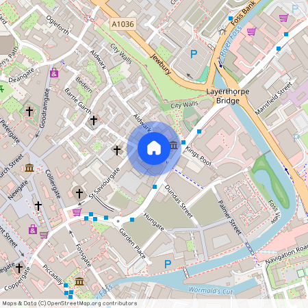 Biba House, St. Saviours Place, York, North Yorkshire, YO1 PJ