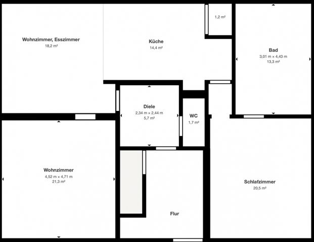 Erstbezug im Erdgeschoss - ruhig & zentral - Foto 1