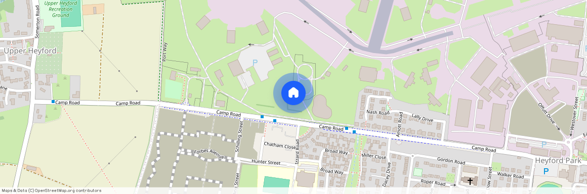 Heyford Park, Bicester, Oxfordshir, OX25