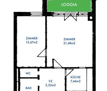 ERSTBEZUG: Loggia-Wohnung mit Grünblick | nahe Türkenschanzpark / B... - Foto 2