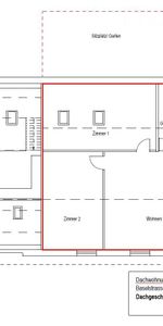 Moderne 3.5 Zimmer-Dachwohnung mit Innenhof - Foto 4