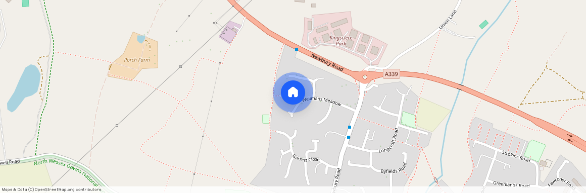 Keeps Mead, Kingsclere, Newbury, Hampshire, RG20