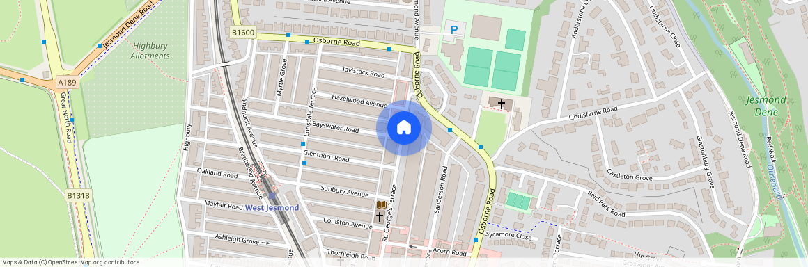 St Georges Terrace, Jesmond, Newcastle Upon Tyne NE2 2DP