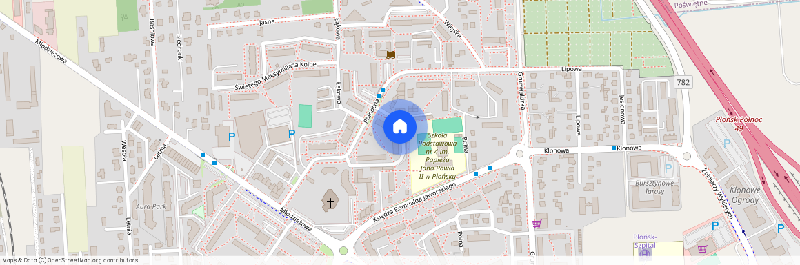 ul. Północna, Płońsk, płoński, mazowieckie