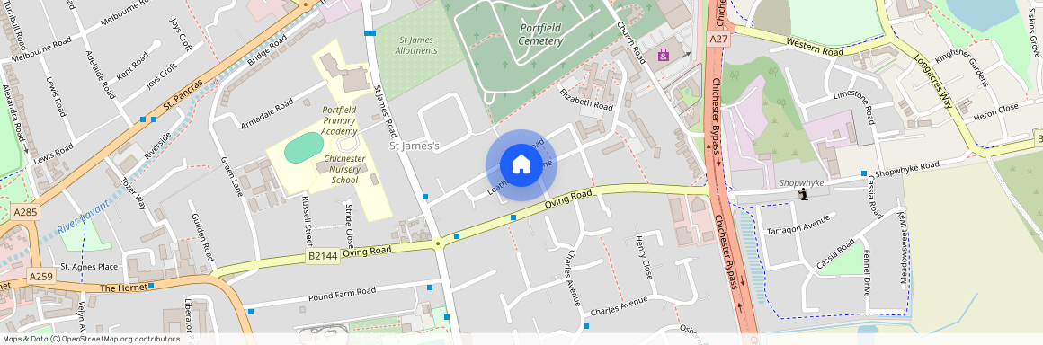 Leatherbottle Lane, Chichester, West Sussex, PO19