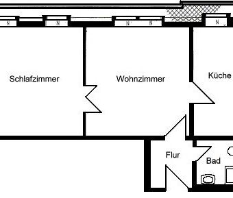 Leben im Herzen der Neustadt ? 2-Zimmer-Wohnung mit EBK sucht Sie a... - Photo 1