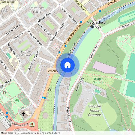 Prince Albert Road, St Johns Wood London, NW8